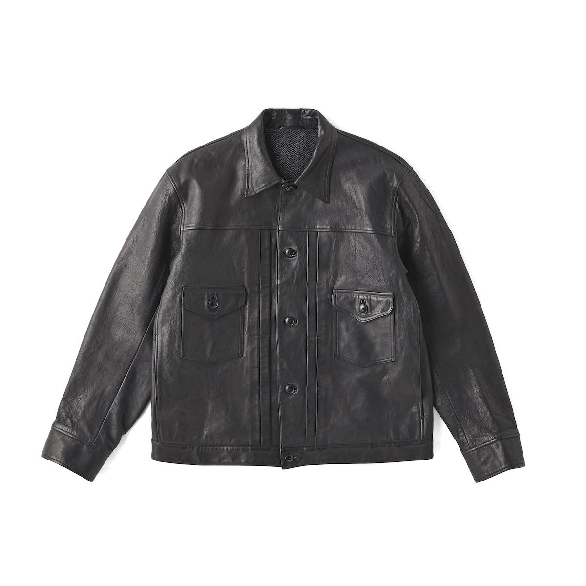 PATINA HORSE-HIDE JEAN JACKET