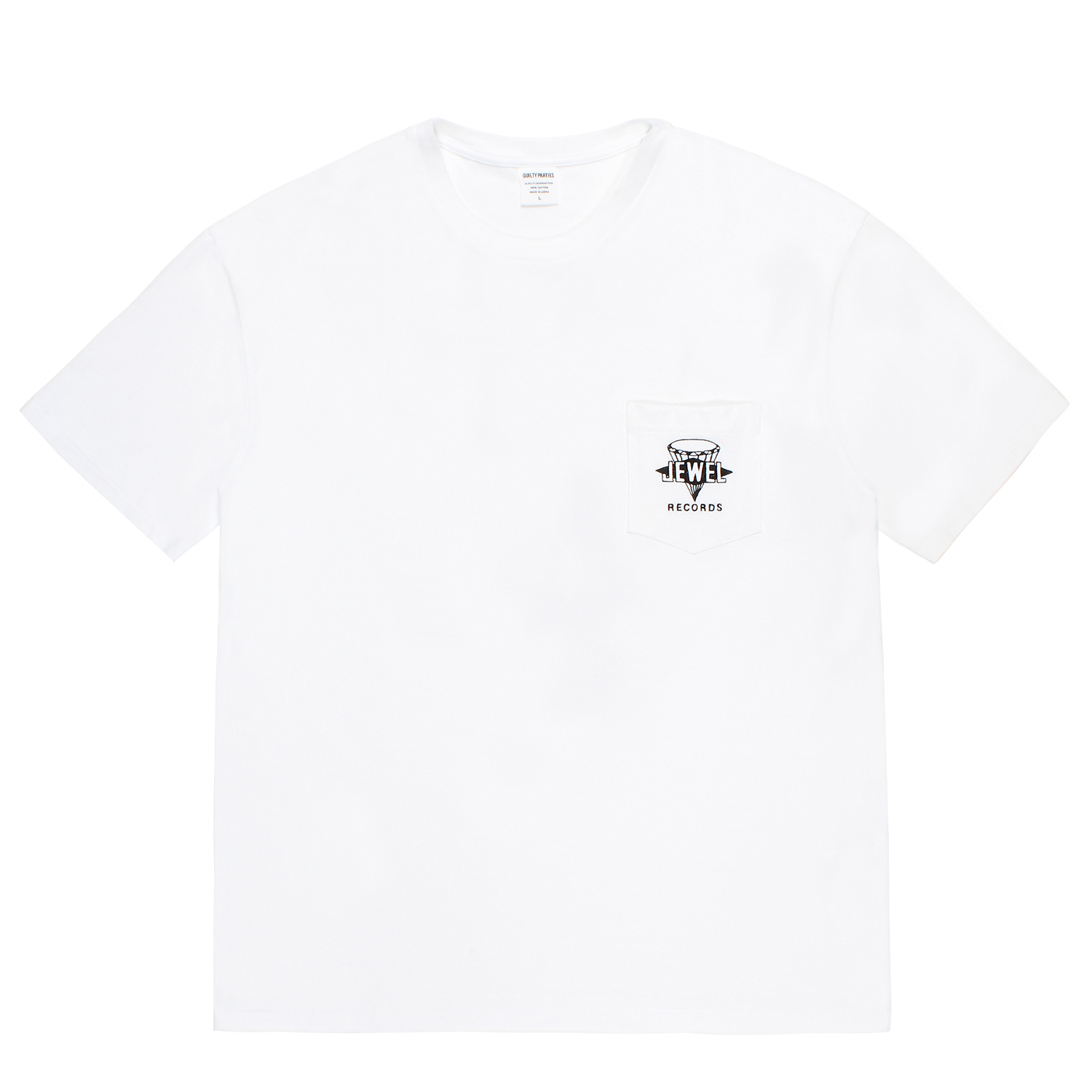 WASHED HEAVY WEIGHT CREW NECK POCKET T-SHIRT
