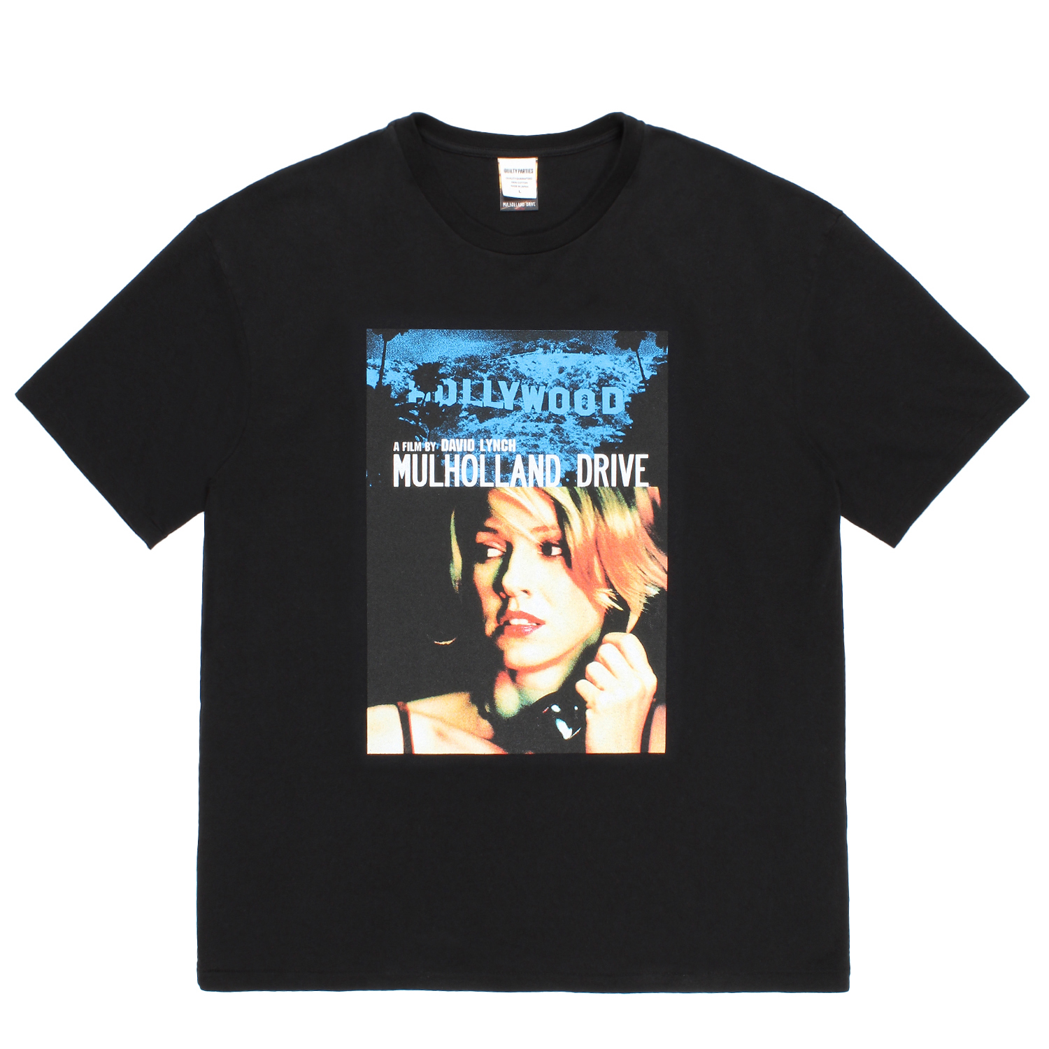 MULHOLLAND DRIVE / WASHED HEAVY WEIGHT CREW NECK T-SHIRT (TYPE-2)