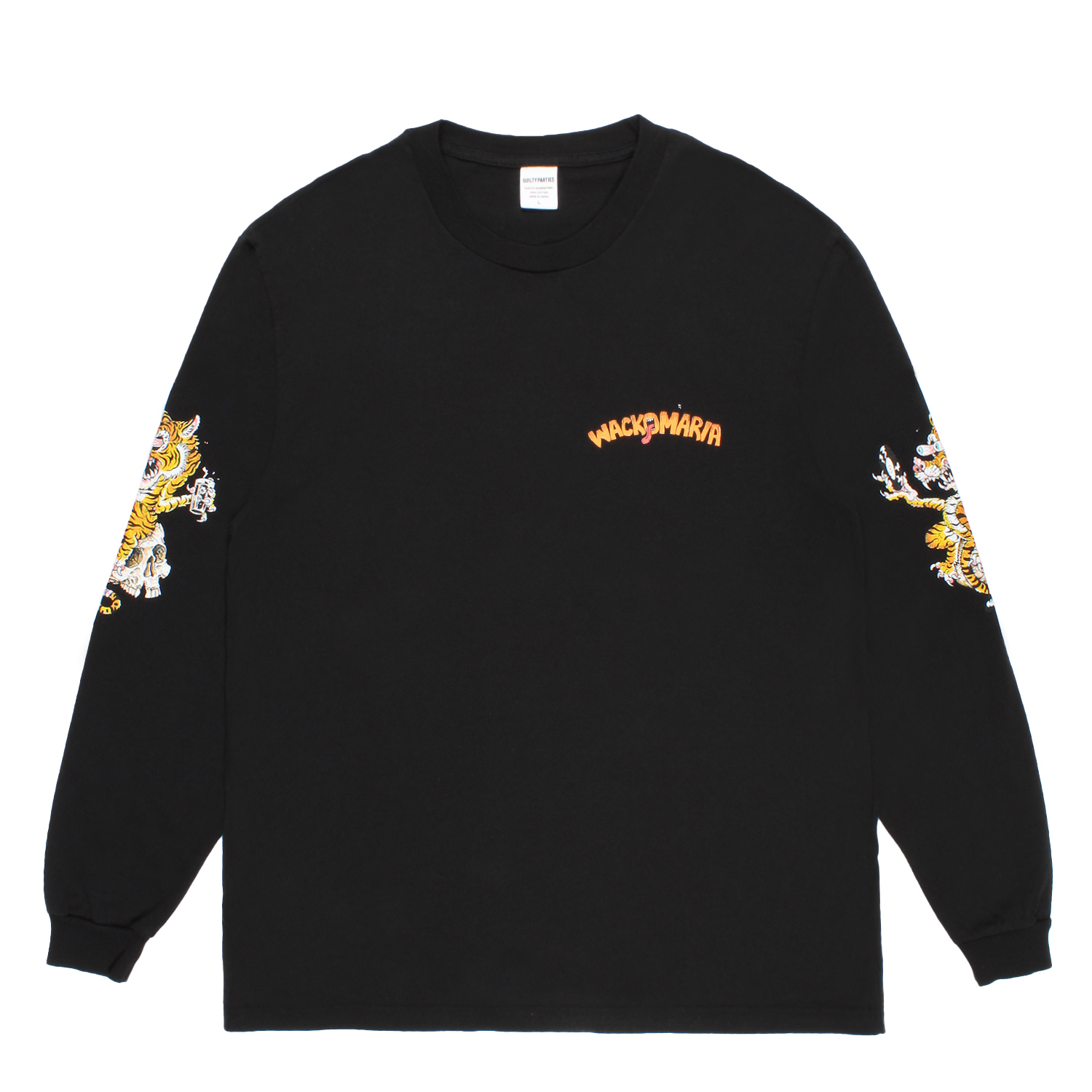 TIM LEHI / WASHED HEAVY WEIGHT CREW NECK LONG SLEEVE T-SHIRT (TYPE-2)