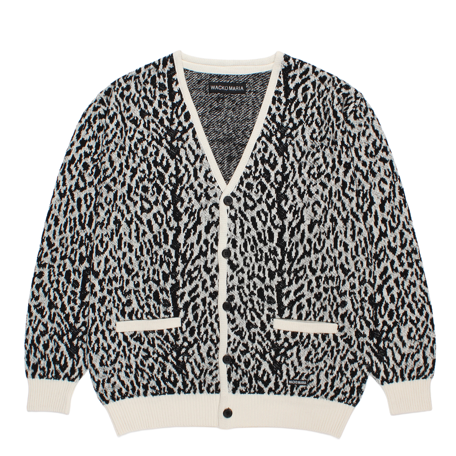 LEOPARD JACQUARD CARDIGAN (TYPE-1)