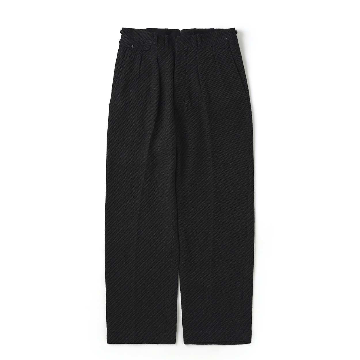 DOUBLE-PLEATED DRAPE TROUSER