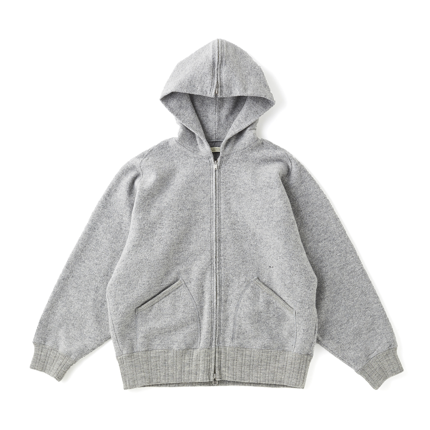 ZIP-FRONT ATHLETIC HOODIE