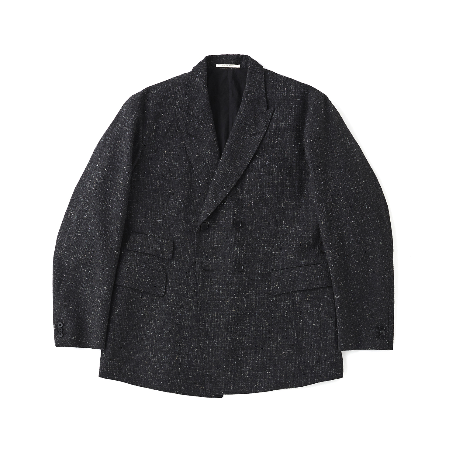 DOUBLE-BREASTED SWING JACKET